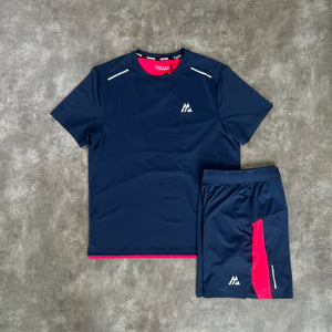 Montirex Strike Set - Navy/Pink - Mode Trendz