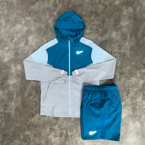 Nike Repel Jacket Set - Celestine Blue/Grey