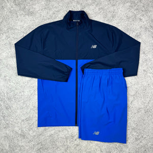 New Balance Hoodless Set - Blue