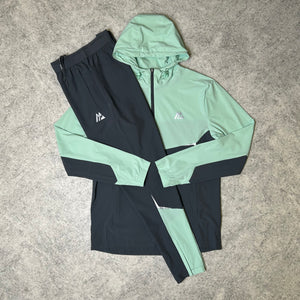 Montirex Surge Tracksuit - Faded Mint/Grey