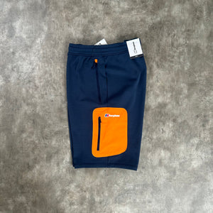 Berghaus Patch Shorts - Navy/Orange - Mode Trendz